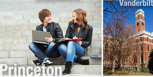 Princeton University and Vanderbilt University