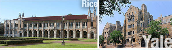 Rice University and Yale University